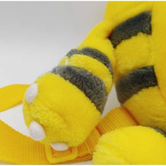 Pokemon ELEKID Pokedoll Backpack Plush RARE 11" Vintage Nintendo - Picture 6 of 15